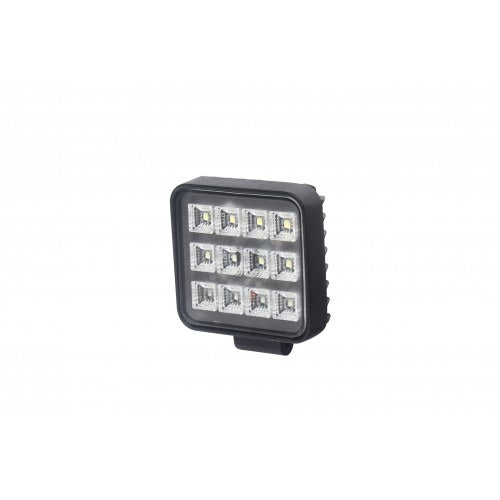 LED SPOT - 12 LED - 12W - Ingebouwde schakelaar - Vierkant LED SPOT - 12 LED - 12W - Ingebouwde schakelaar - Vierkant